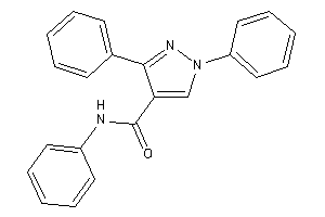 N,1,3-triphenylpyrazole-4-carboxamide