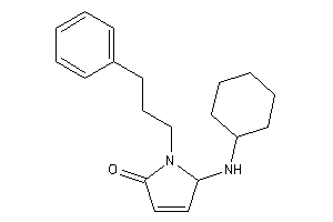 5-(cyclohexylamino)-1-(3-phenylpropyl)-3-pyrrolin-2-one