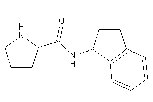 N-indan-1-ylpyrrolidine-2-carboxamide