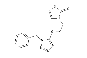 3-[2-[(1-benzyltetrazol-5-yl)thio]ethyl]-4-thiazolin-2-one