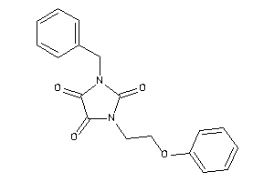 1-benzyl-3-(2-phenoxyethyl)imidazolidine-2,4,5-trione