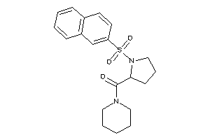 [1-(2-naphthylsulfonyl)pyrrolidin-2-yl]-piperidino-methanone