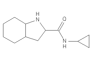 Image of N-cyclopropyl-2,3,3a,4,5,6,7,7a-octahydro-1H-indole-2-carboxamide