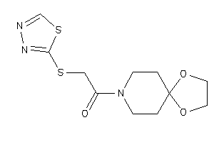 1-(1,4-dioxa-8-azaspiro[4.5]decan-8-yl)-2-(1,3,4-thiadiazol-2-ylthio)ethanone