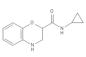 N-cyclopropyl-3,4-dihydro-2H-1,4-benzoxazine-2-carboxamide