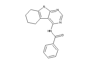 N-(5,6,7,8-tetrahydrobenzothiopheno[2,3-d]pyrimidin-4-yl)benzamide