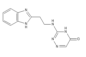 3-[2-(1H-benzimidazol-2-yl)ethylamino]-4H-1,2,4-triazin-5-one