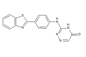 3-[4-(1,3-benzothiazol-2-yl)anilino]-4H-1,2,4-triazin-5-one