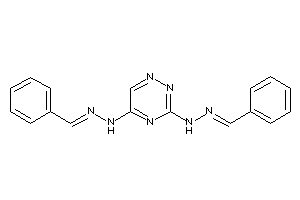 (benzalamino)-[3-(N'-benzalhydrazino)-1,2,4-triazin-5-yl]amine