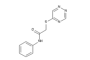 N-phenyl-2-(1,2,4-triazin-5-ylthio)acetamide