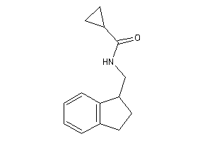 N-(indan-1-ylmethyl)cyclopropanecarboxamide