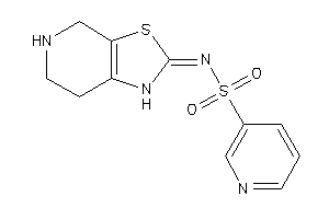 N-(4,5,6,7-tetrahydro-1H-thiazolo[5,4-c]pyridin-2-ylidene)pyridine-3-sulfonamide