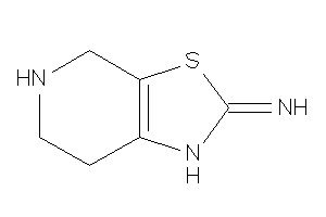 4,5,6,7-tetrahydro-1H-thiazolo[5,4-c]pyridin-2-ylideneamine
