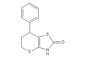 7-phenyl-3,5,6,7-tetrahydrothiopyrano[2,3-d]thiazol-2-one