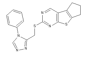 [(4-phenyl-1,2,4-triazol-3-yl)methylthio]BLAH