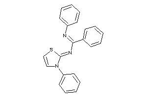 N'-phenyl-N-(3-phenyl-4-thiazolin-2-ylidene)benzamidine