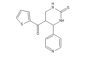 [4-(4-pyridyl)-2-thioxo-hexahydropyrimidin-5-yl]-(2-thienyl)methanone