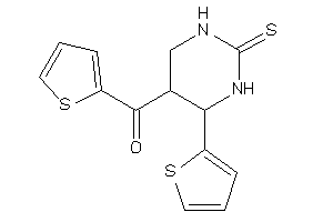 2-thienyl-[4-(2-thienyl)-2-thioxo-hexahydropyrimidin-5-yl]methanone