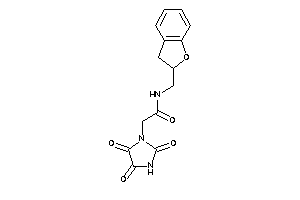 N-(coumaran-2-ylmethyl)-2-(2,4,5-triketoimidazolidin-1-yl)acetamide