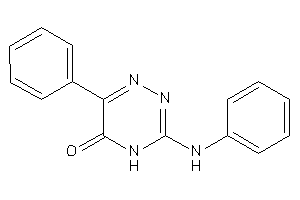 3-anilino-6-phenyl-4H-1,2,4-triazin-5-one