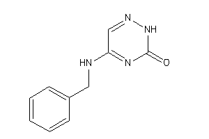 5-(benzylamino)-2H-1,2,4-triazin-3-one