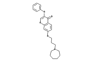 7-[3-(azepan-1-yl)propoxy]-3-phenoxy-chromone