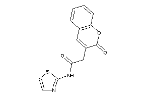 Image of 2-(2-ketochromen-3-yl)-N-thiazol-2-yl-acetamide