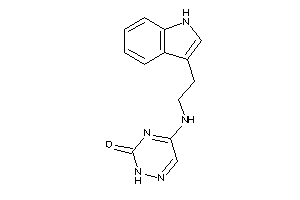 5-[2-(1H-indol-3-yl)ethylamino]-2H-1,2,4-triazin-3-one