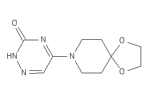 5-(1,4-dioxa-8-azaspiro[4.5]decan-8-yl)-2H-1,2,4-triazin-3-one