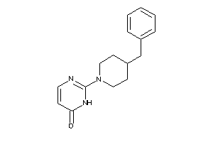 2-(4-benzylpiperidino)-1H-pyrimidin-6-one