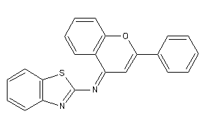 1,3-benzothiazol-2-yl-(2-phenylchromen-4-ylidene)amine