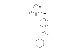 4-[(5-keto-4H-1,2,4-triazin-3-yl)amino]benzoic Acid Cyclohexyl Ester