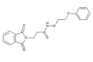 N-(2-phenoxyethoxy)-3-phthalimido-propionamide