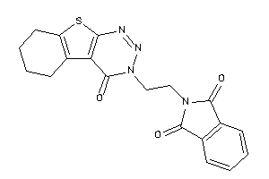 Image of 2-[2-(4-keto-5,6,7,8-tetrahydrobenzothiopheno[2,3-d]triazin-3-yl)ethyl]isoindoline-1,3-quinone