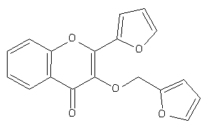 3-(2-furfuryloxy)-2-(2-furyl)chromone