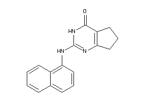2-(1-naphthylamino)-3,5,6,7-tetrahydrocyclopenta[d]pyrimidin-4-one