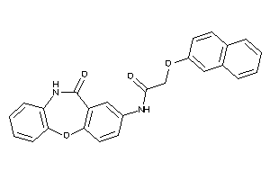 N-(6-keto-5H-benzo[b][1,5]benzoxazepin-8-yl)-2-(2-naphthoxy)acetamide
