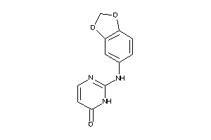 2-(1,3-benzodioxol-5-ylamino)-1H-pyrimidin-6-one