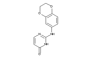 2-(2,3-dihydro-1,4-benzodioxin-6-ylamino)-1H-pyrimidin-6-one