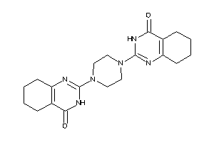 2-[4-(4-keto-5,6,7,8-tetrahydro-3H-quinazolin-2-yl)piperazino]-5,6,7,8-tetrahydro-3H-quinazolin-4-one
