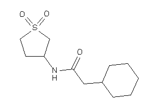 2-cyclohexyl-N-(1,1-diketothiolan-3-yl)acetamide