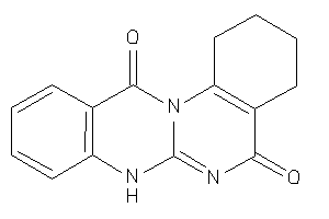 2,3,4,7-tetrahydro-1H-quinazolino[2,1-b]quinazoline-5,12-quinone