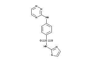 N-thiazol-2-yl-4-(1,2,4-triazin-3-ylamino)benzenesulfonamide