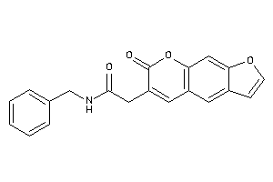 N-benzyl-2-(7-ketofuro[3,2-g]chromen-6-yl)acetamide