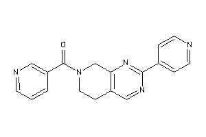 3-pyridyl-[2-(4-pyridyl)-6,8-dihydro-5H-pyrido[3,4-d]pyrimidin-7-yl]methanone