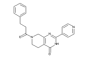 7-hydrocinnamoyl-2-(4-pyridyl)-3,5,6,8-tetrahydropyrido[3,4-d]pyrimidin-4-one