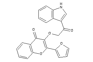 2-(2-furyl)-3-[2-(1H-indol-3-yl)-2-keto-ethoxy]chromone