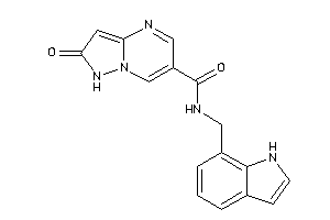 N-(1H-indol-7-ylmethyl)-2-keto-1H-pyrazolo[1,5-a]pyrimidine-6-carboxamide