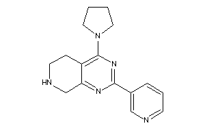 2-(3-pyridyl)-4-pyrrolidino-5,6,7,8-tetrahydropyrido[3,4-d]pyrimidine