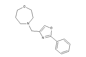 4-[(2-phenyloxazol-4-yl)methyl]-1,4-oxazepane